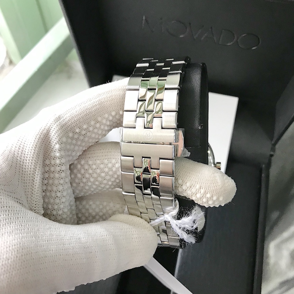 Đồng Hồ Nam Movado Museum Classic Black 0607199