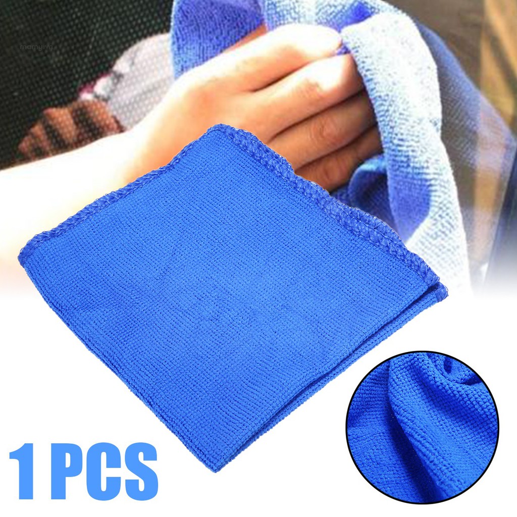 1 Khăn Lau Xe Hơi Mềm Mại Thấm Hút Tốt 30 * 30cm