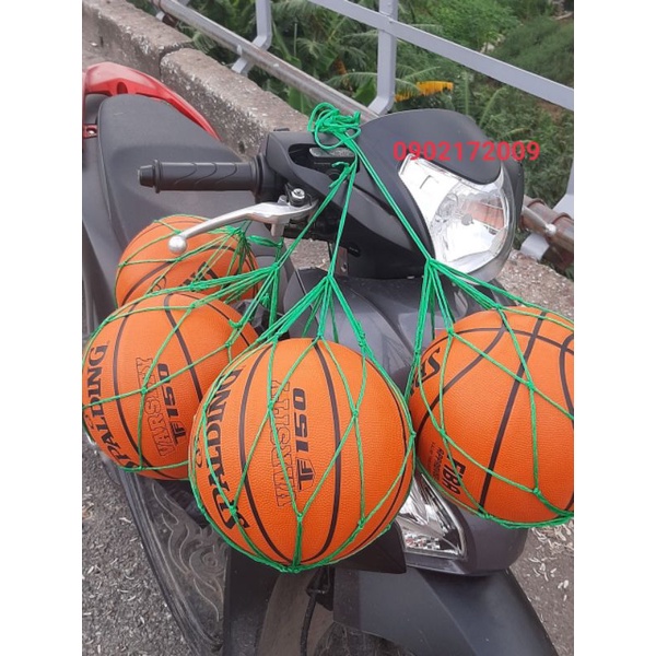 Quả bóng rổ Spalding Varsity TF 150 size 7 - Mẫu mới 2021, tặng kim bơm và túi lưới đựng bóng