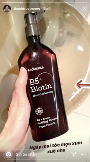 Dầu gội B5 + Biotin AROMATICA