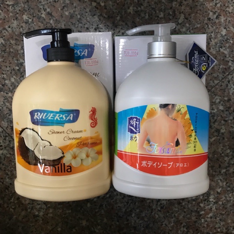 Sữa Tắm Tinh Chất Formosa & Riversa 1,2L