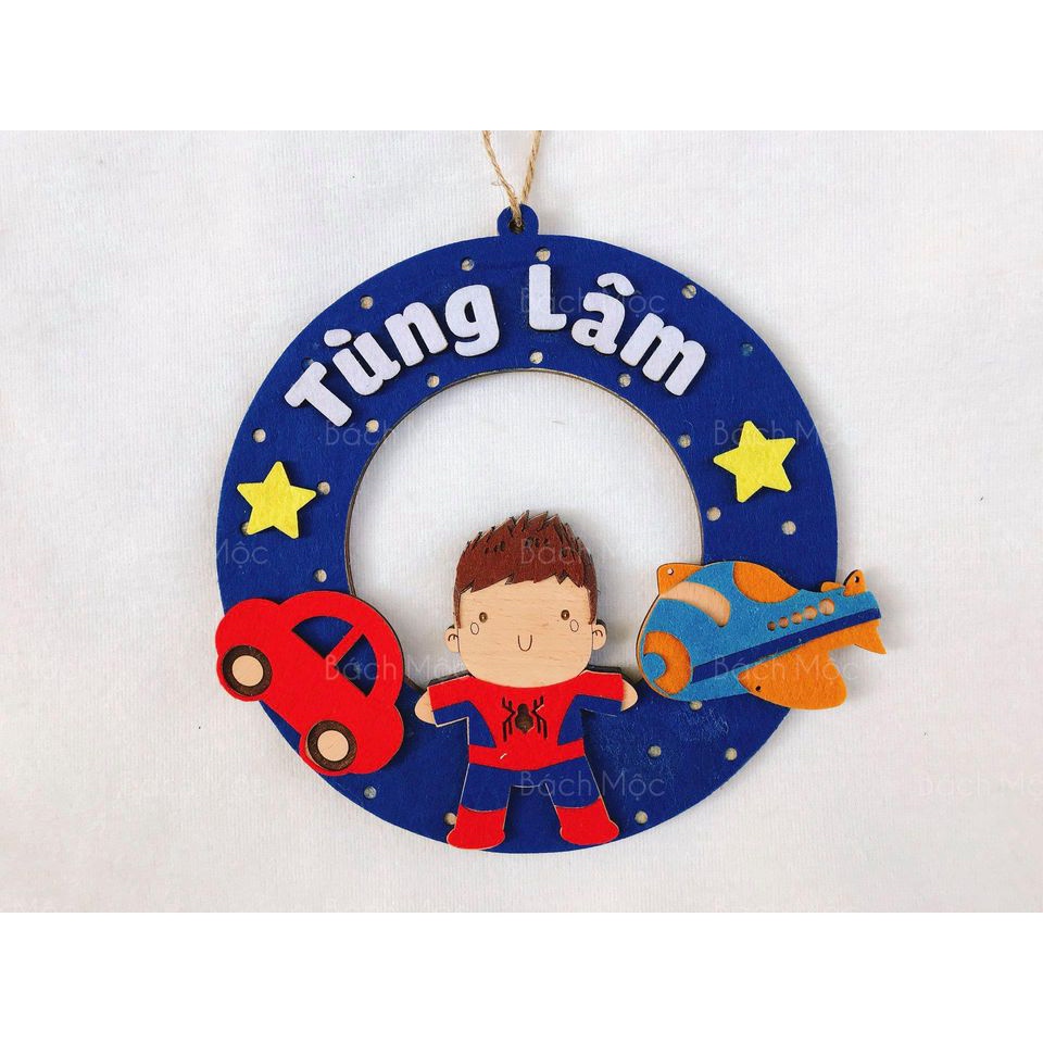 Bảng gỗ thiết kế CHO PHÒNG BÉ