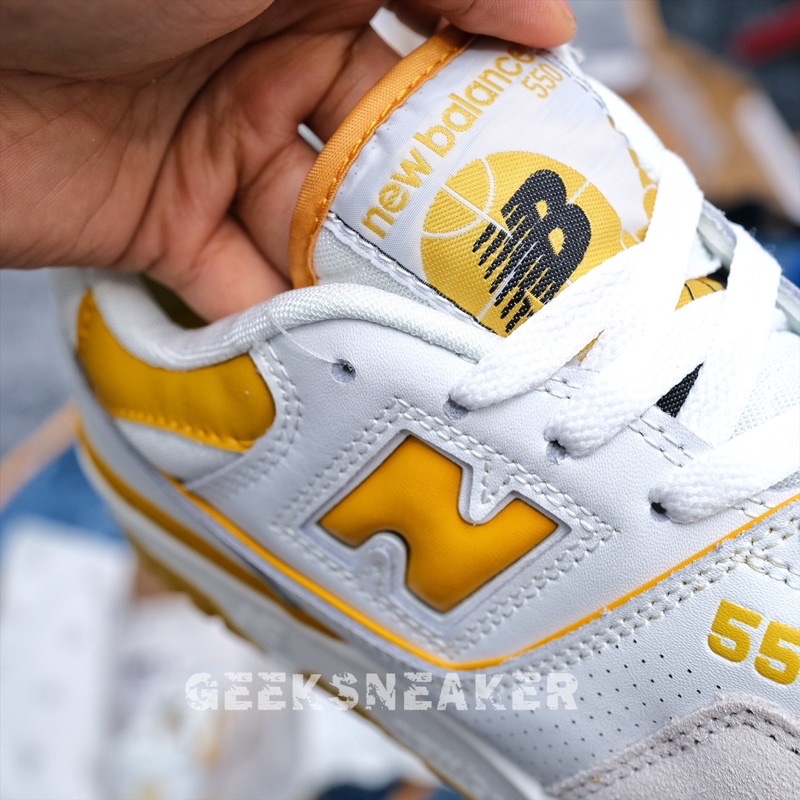 [GeekSneaker] Giày NB New Balance 550 Varsity Gold | NB550 Vàng Trắng