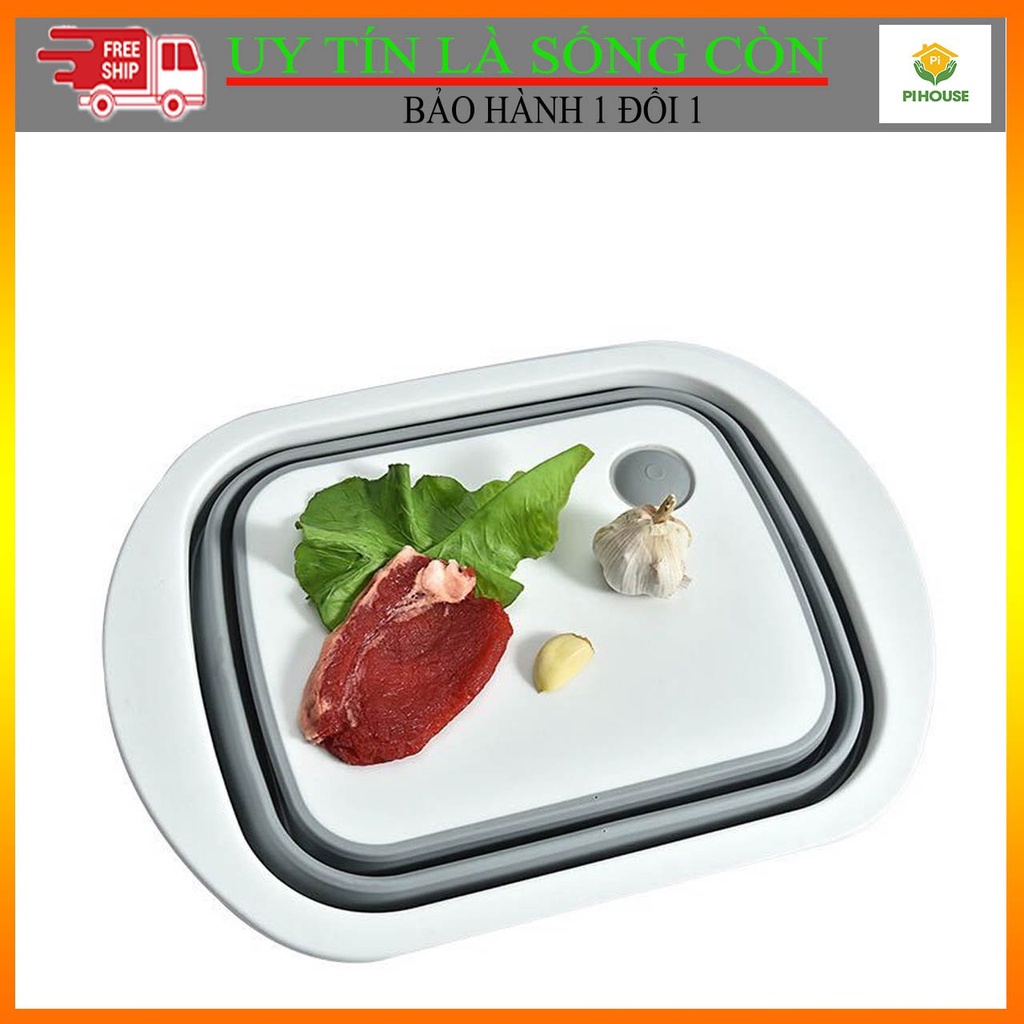 Chậu kèm thớt đa năng 2 in 1 tiện lợi sử dụng trong nhà bếp