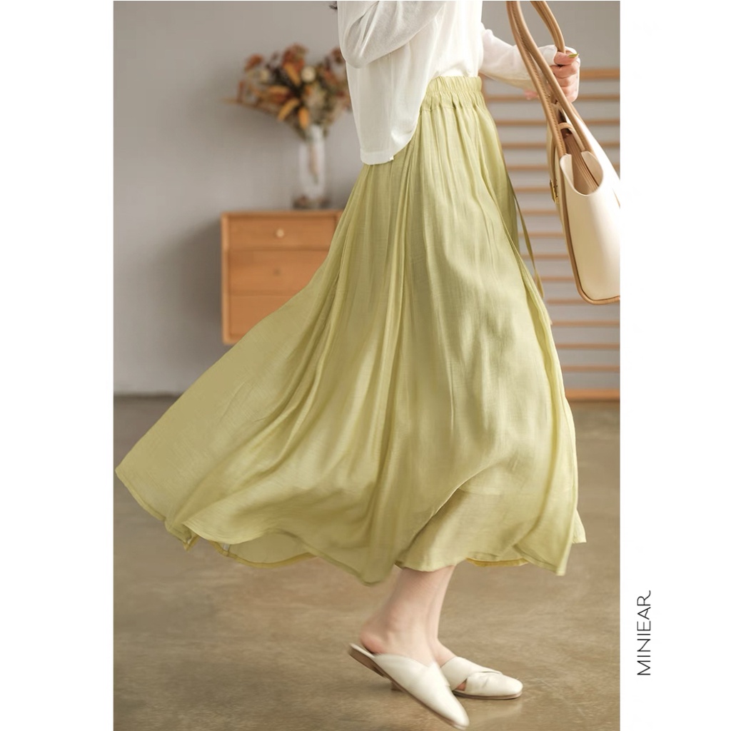 Hàng Mới Về Đầm Cotton Lanh Hai Lớp Dáng Dài Vừa Vặn Thời Trang Mùa Hè H4477 2022