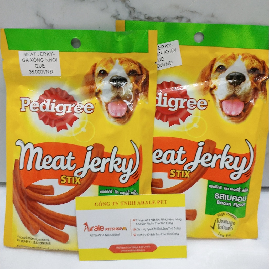 [ Nhiều vị ] Bánh/Snack thưởng Pedigree Meat Jerky cho chó thơm ngon, bổ dưỡng, đủ vị