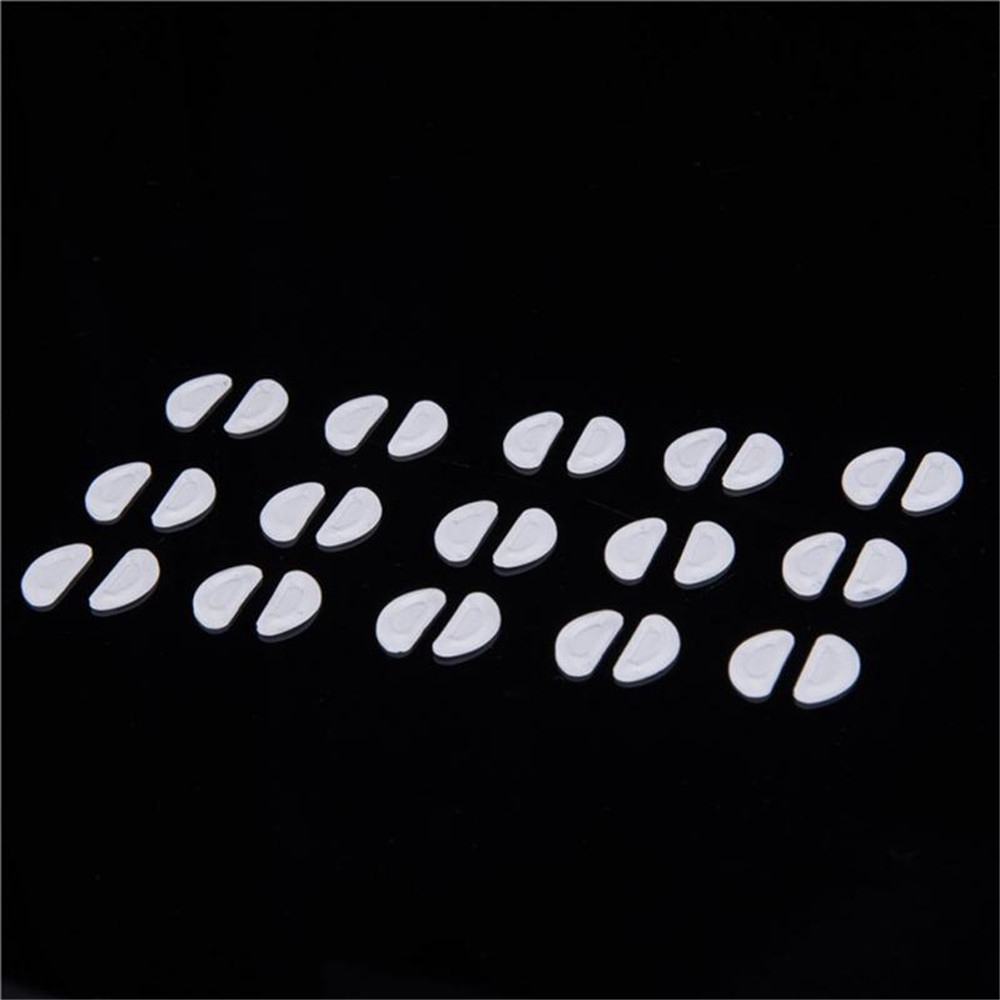 Set 5 Cặp Đệm Mũi Mắt Kính Chống Trượt Màu Trắng Mihan