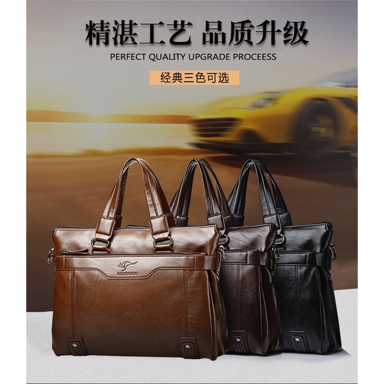Túi Xách Da Cỡ Lớn Thời Trang Công Sở Cho Nam | BigBuy360 - bigbuy360.vn