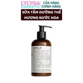 Sữa tắm dưỡng thể nước loa LE LABO Santal 33 Rose 31 237ml dành cho cả nam và nữ ST02