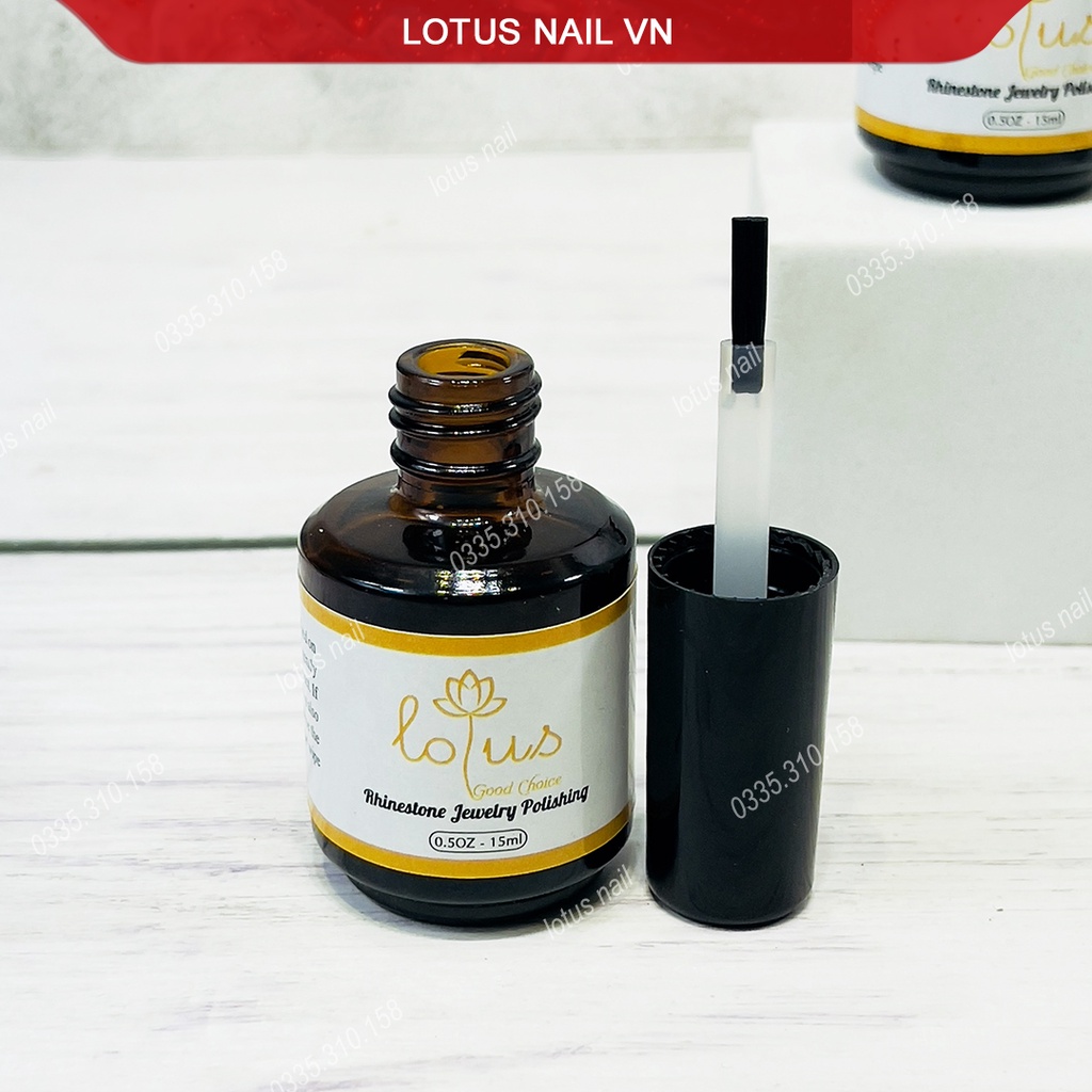 Chai khô keo nhanh - liên kết keo bê tông Lotus 15ml