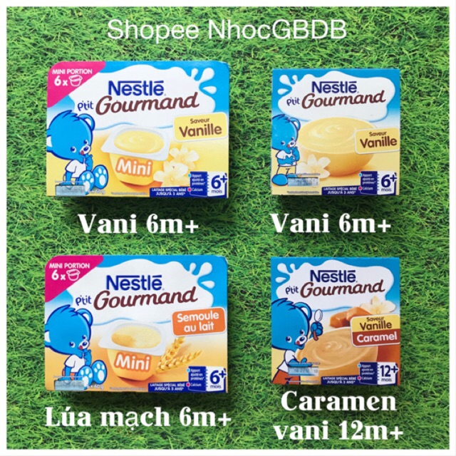Váng sữa Nestle cho bé 6m+ Pháp (hsd 3/2023)