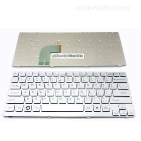 Bàn Phím Laptop Sony SVE14 Series Sẵn Khung-Có 2 Màu Đen Trắng [Đổi Mới Suốt Thời Gian Bảo Hành]