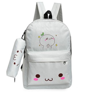 Bộ 2 món balo vải,balo canvas,balo nữ,baloteen,balo đi học,balo hot,balo xinh,balo đa năng,balo kute,Balo, Balo nu