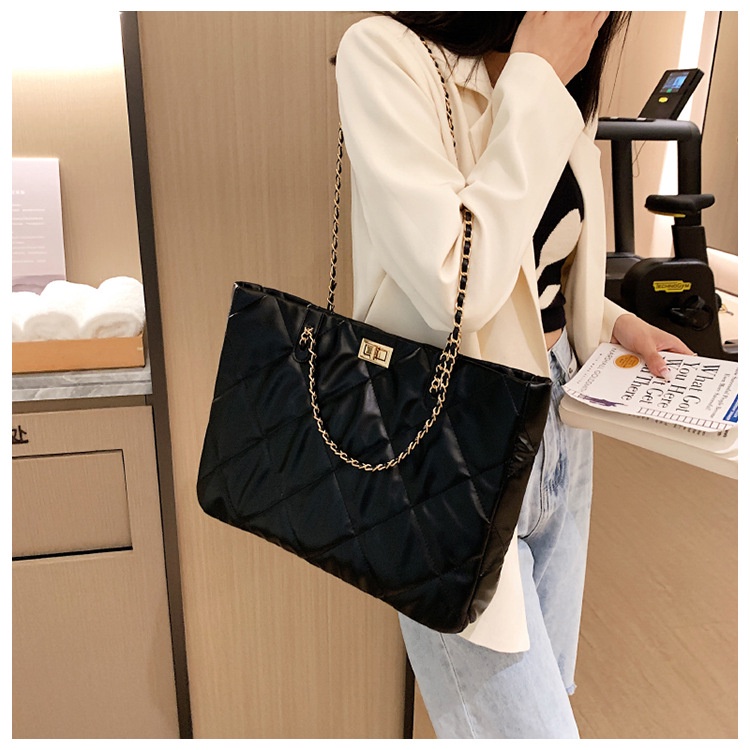 Túi Xách JASMIN NOIR Đeo Chéo Họa Tiết Sọc Ca Rô Thời Trang Dành Cho Nữ