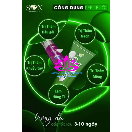PEEL DA BODY BƯỞI S.O.N GRUOP,MUA 1 PELL TẶNG 1 BODY Oii