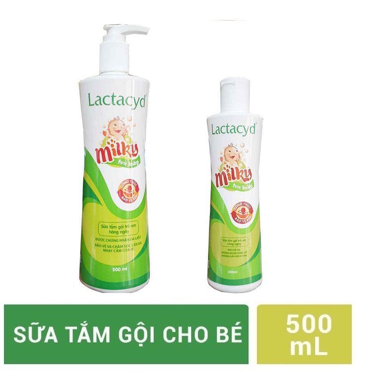 Sữa Tắm Trẻ Em Lactacyd Milky 250ML/500ML