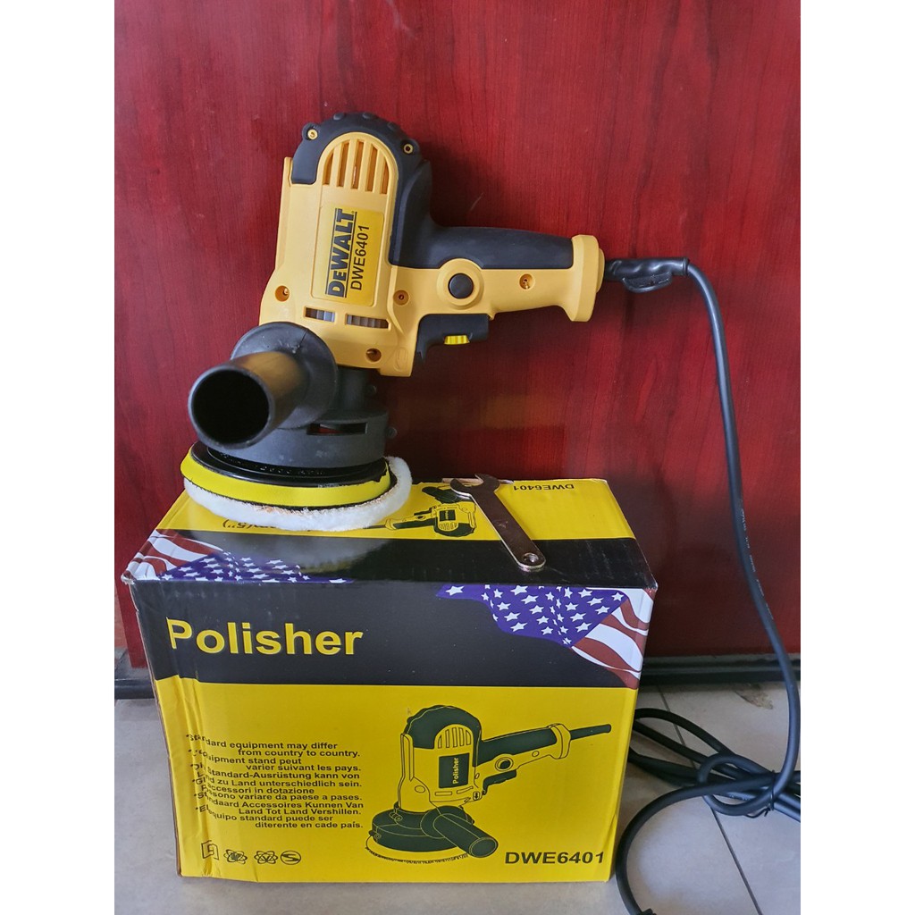 Máy đánh bóng cầm tay DEWALT - Máy đánh bóng mini- máy chà nhám oto