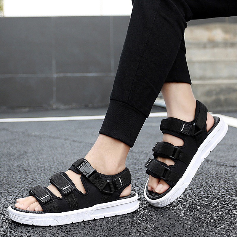 Sandal nam ĐỘC_Store  3 quai khóa bấm ullzang Hot Trend