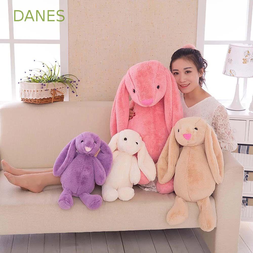 Đồ chơi nhồi bông Hình Thỏ Tai Dài 30CM Màu Hồng Hoạt Hình Cho Bé