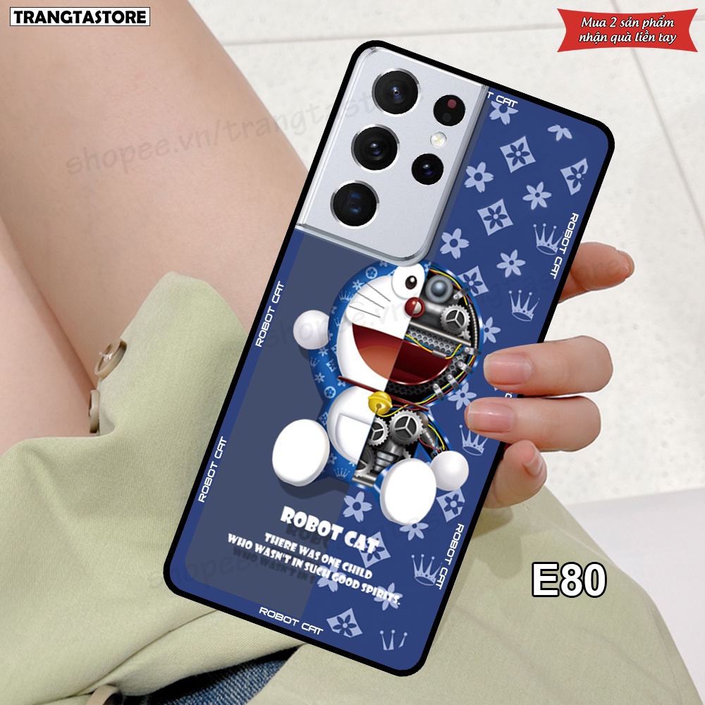 Ốp lưng Samsung S21 5G / S21 Plus 5G / S21+ 5G / S21 Ultra 5G / S21 FE 5G in hình gấu Bearbrick,Metal Style,Doremon siêu