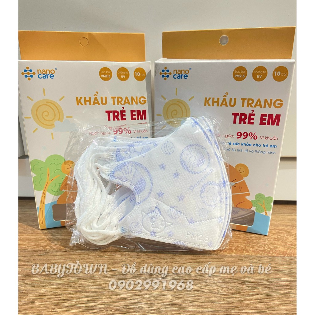 Khẩu trang trẻ em Kids Nanocare