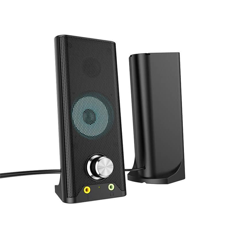 Loa Hoco DS32 Plus đèn Led có Bluetooth kèm nút điều chỉnh âm lượng trên loa kết nối Máy Tính/Laptop/PC
