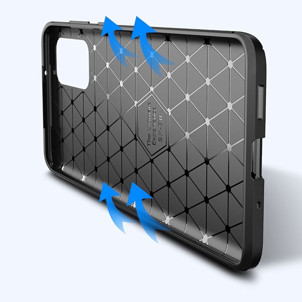 Ốp điện thoại sợi carbon chống sốc sang trọng cho Samsung Galaxy S20 S20 Ultra S 20 Plus 5G