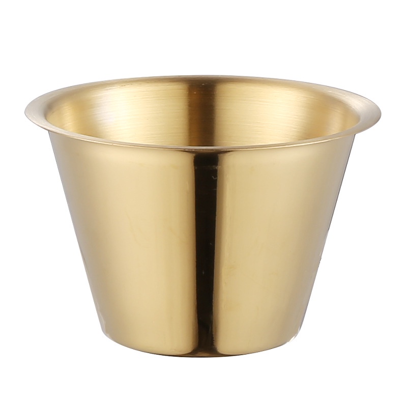 Bát Inox 304 TAMUSHOP92 Chén Vàng Inox Y tế Spa Bát Nhỏ Đựng Nước Xốt Hàn Quốc Khoai Tây Chiên BI002