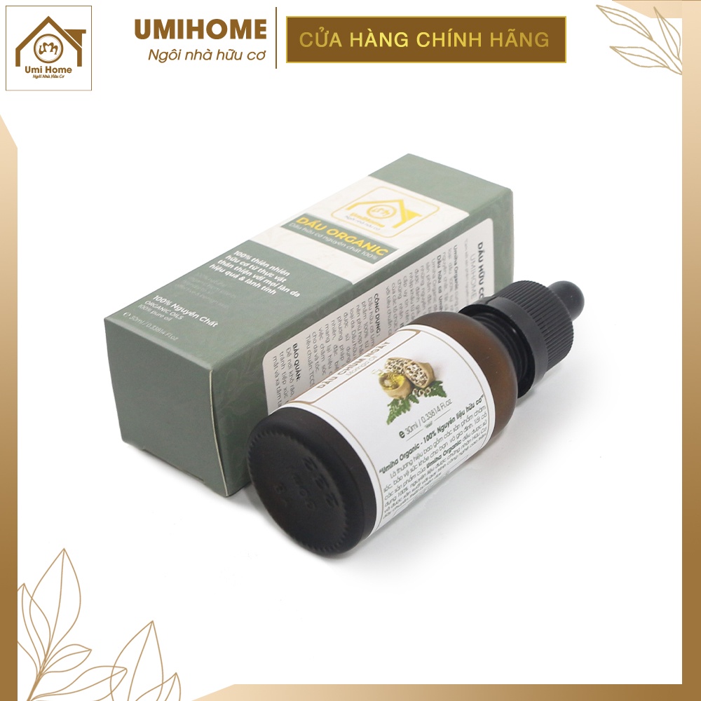 Dầu Chùm Ngây dưỡng da hữu cơ UMIHOMEnguyên chất 30ml