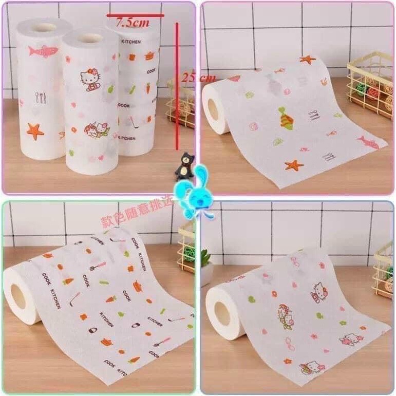 Khăn Giấy Lau Đa Năng Siêu Sạch Chất Liệu Giấy Mềm Mại, Thấm Hút Tốt, Nhanh Chóng Tẩy Vết Bẩn