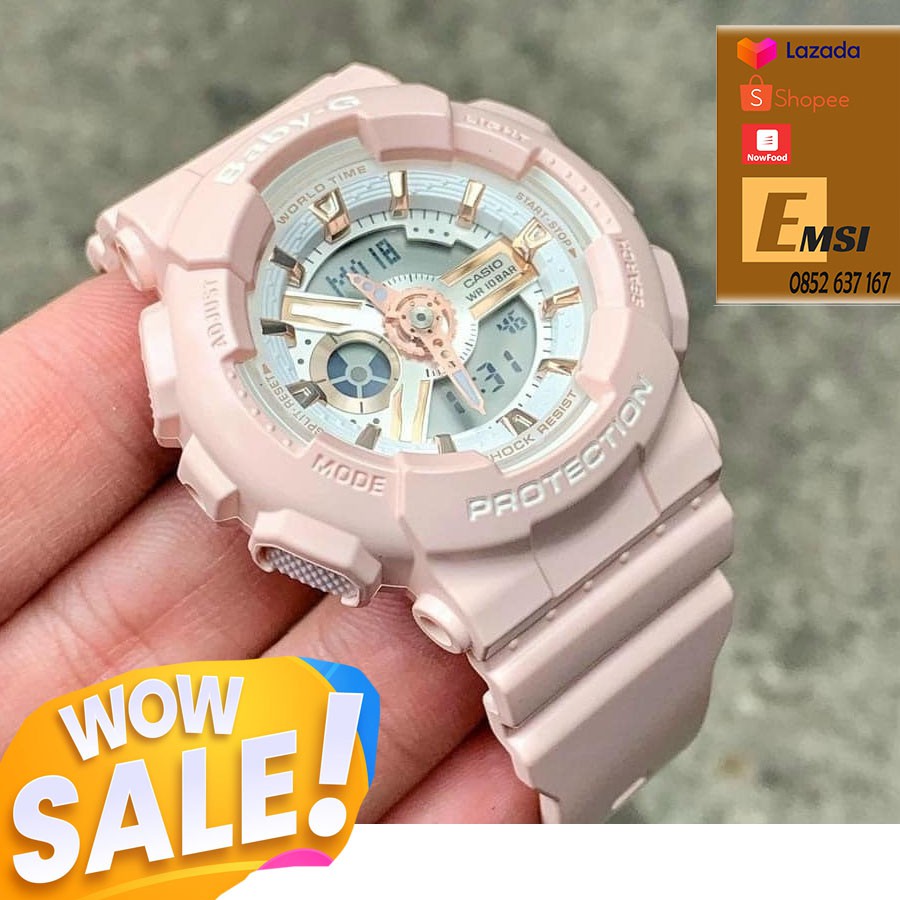 Đồng hồ nữ Casio G-SHOCK BA-110rg-4A