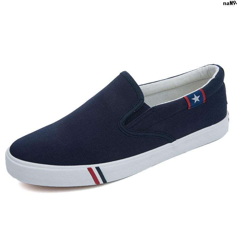 Giày lười vải Canvas đế bằng One size lớn 46-45 thời trang cho nam và nữ | BigBuy360 - bigbuy360.vn