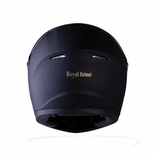 Nón Royal M136 Đen Trơn
