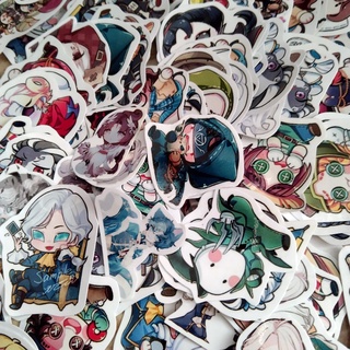 Sticker/ Hình dán anime Identity ( combo 60 hình dán)