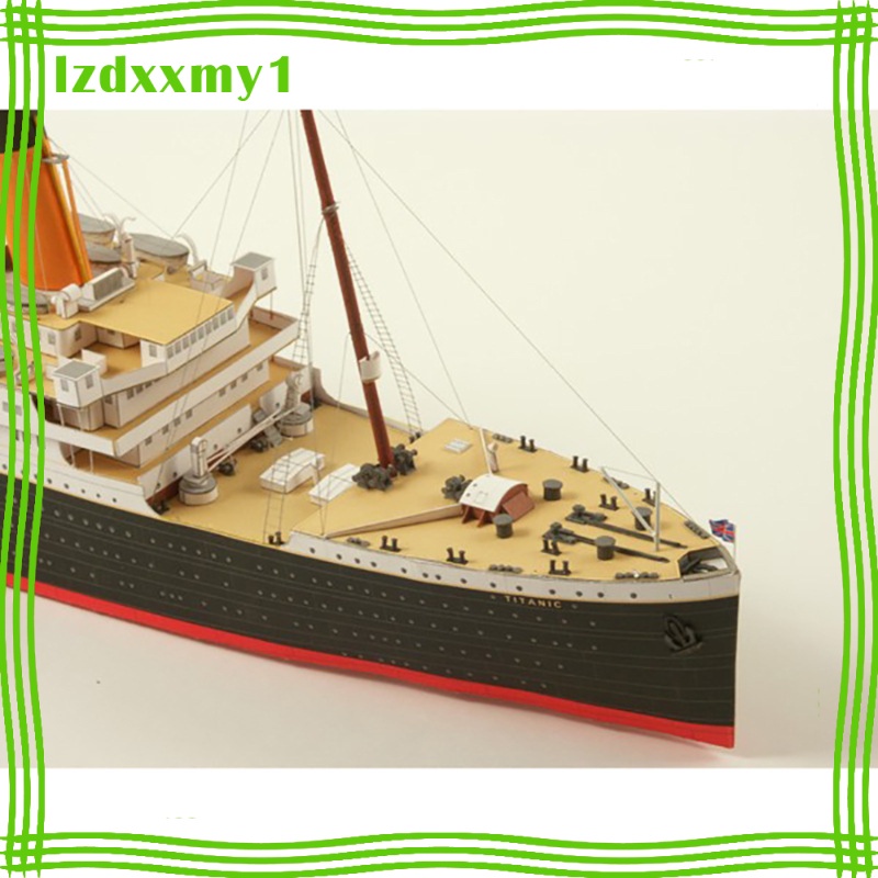 Mô Hình Tàu Titanic 3D 1/400 Phong Cách Anh Quốc Trang Trí
