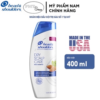 [USA] Dầu gội Head & Shoulders Dry Scalp Care 400ml hạnh nhân sạch gàu NK Mỹ