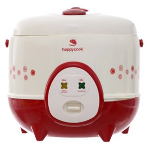 Nồi cơm nắp gài Happycook 1.2 lít HC-120 Đỏ