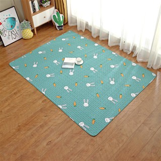 THẢM TRẢI SÀN COTTON, THẢM CHO BÉ NGỒI CHƠI, THẢM TRANG TRÍ PHÒNG KHÁCH - KÍCH THƯỚC 180*200CM