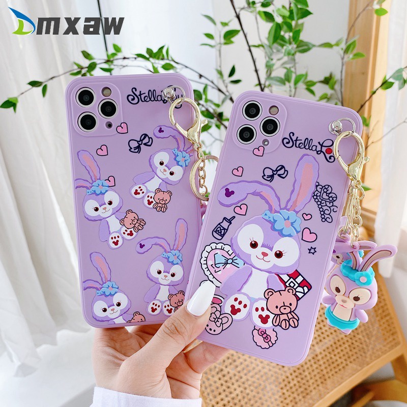 Stellalou Ốp Điện Thoại Mềm Hình Thỏ Cho Samsung Galaxy A53 5G A3 A04S 4G 5G S21 S22 S21 Ultra Plus S22 + S21 + S20 Ultra Plus S20 +