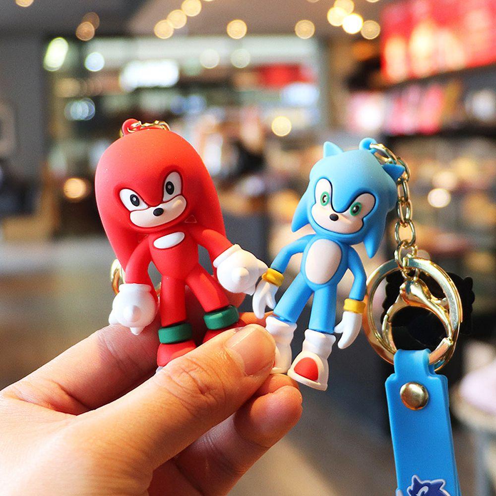 LANFY Móc Khóa Hình Búp Bê Hoạt Hình Sonic Sáng Tạo