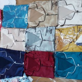 {Sỉ3x] SI 10b pizama phi lụa loại 1 đùi from 52kg