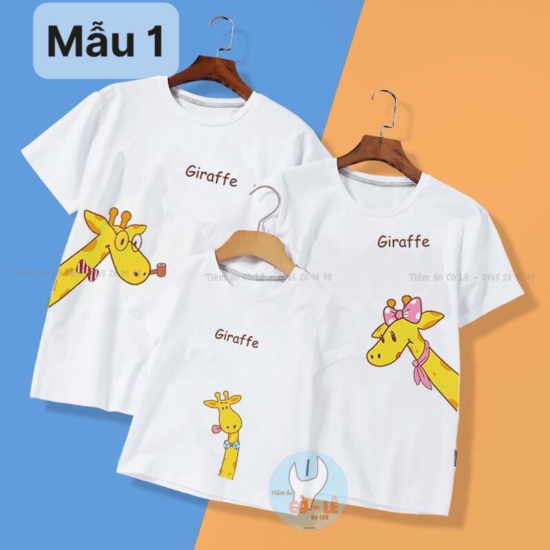 Áo thun gia đình-áo thun cho mẹ và bé