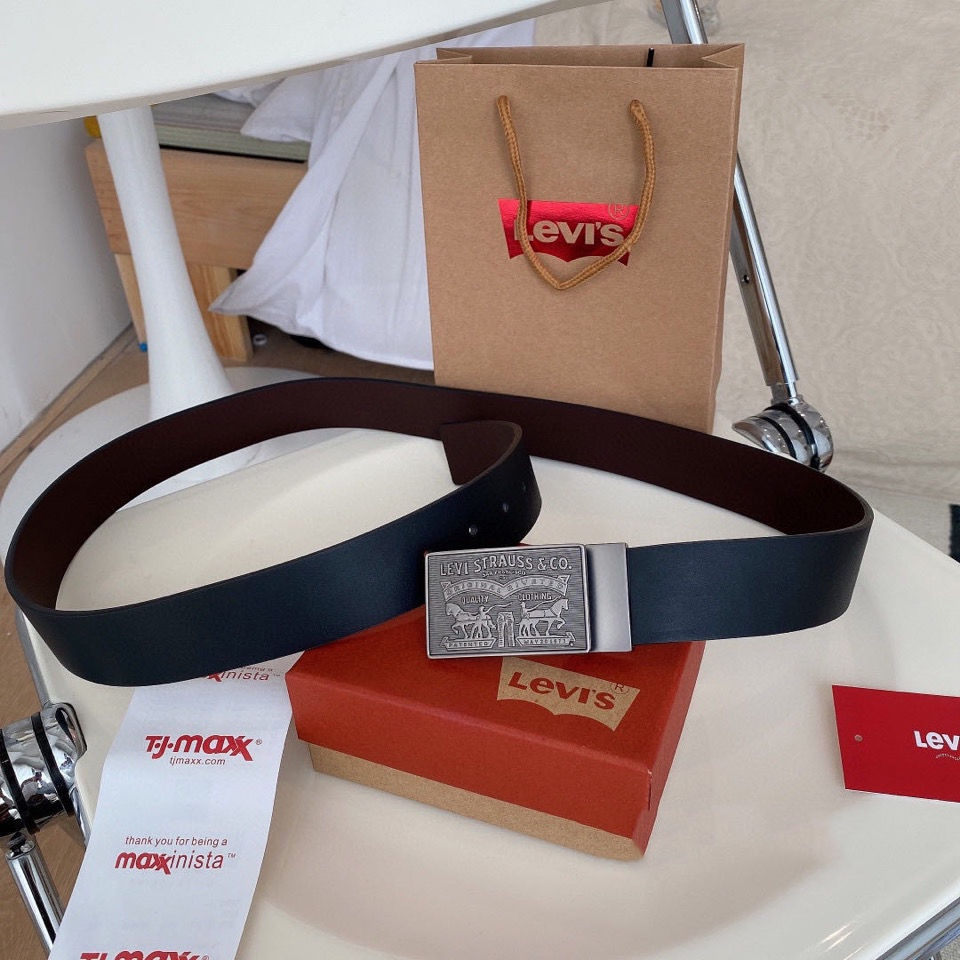 LEVIS Thắt Lưng Da Thời Trang Sang Trọng Cho Nữ