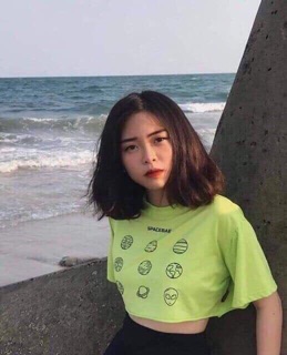 Áo crop tay lỡ ( kèm clip hình thật )
