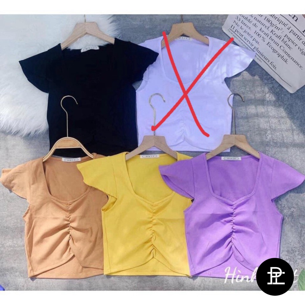 Áo Croptop, Áo Croptop Cổ Trễ Sexy CT43 - PH