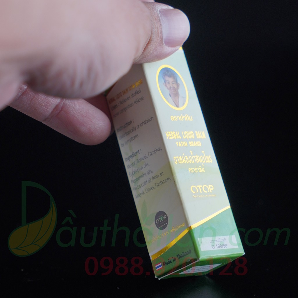 Dầu lăn Thái Lan OTOP 22 loại thảo dược - Chuyên cung cấp các loại dầu gió Thái Lan giá sỉ theo số lượng