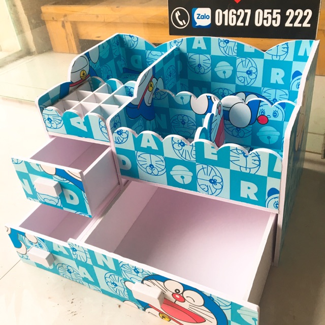 Kệ mỹ phẩm lượn sóng doremon