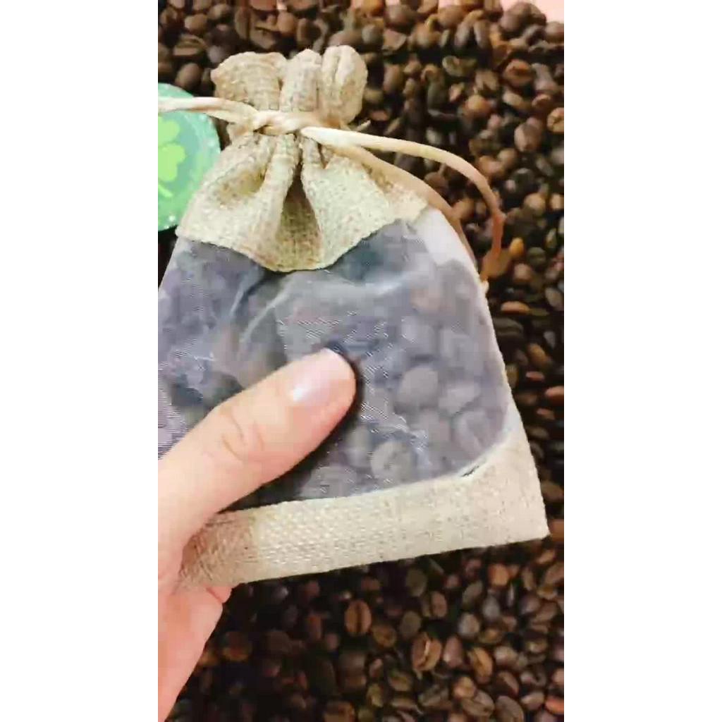 Túi cà phê treo xe / túi thơm cà phê hạt rang / túi thơm cà phê khử mùi ô tô | BigBuy360 - bigbuy360.vn