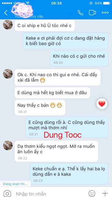 Ủ tóc mật ong của nga