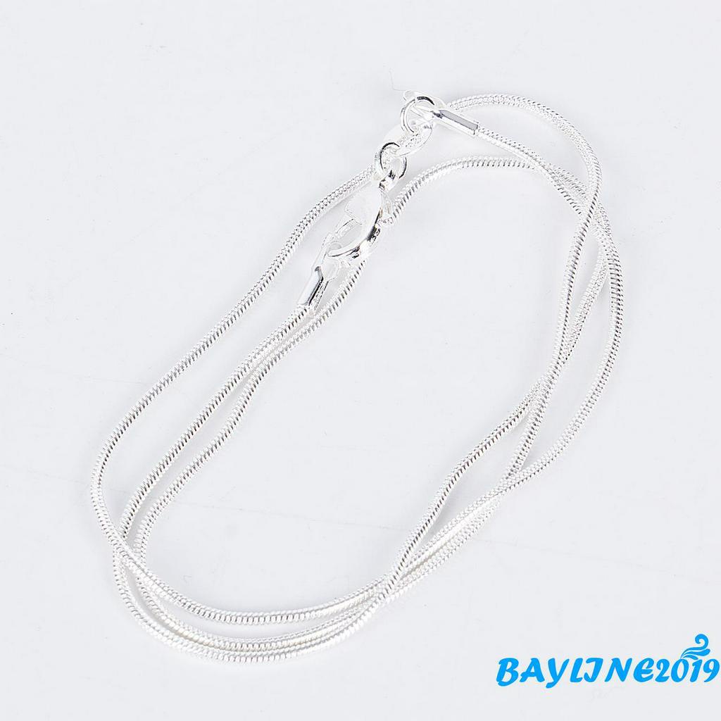 vòng cổ Mạ Bạc Đính Đá Nhân Tạo Thời Trang Cho Nữ